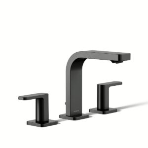 Kohler 23484-4-BL | Parallel Black PARALLEL® WIDESPREAD LAV FAUCET, LEVER
