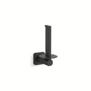 Kohler 23527-BL | Parallel Black PARALLEL® VERTICAL TOILET TISSUE HOLDER