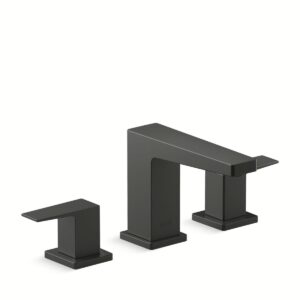 Kohler 24857-4-BL | Honesty Black HONESTY® WIDESPREAD FAUCET - 0.5GPM
