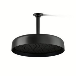 Kohler 26291-BL | Statement Black STATEMENT™ 1F 12 ROUND RAINHEAD