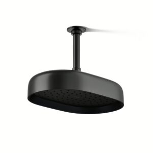 Kohler 26293-G-BL | Statement Black STATEMENT™ 1F 12 OBLG RAINHEAD G