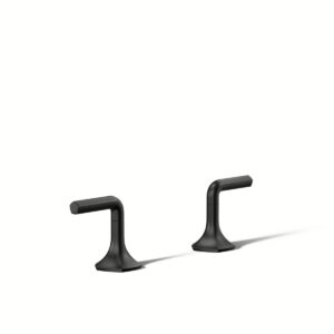 Kohler 27018-4-BL | Occasion Black OCCASION™ DM BATH LEVER HANDLES