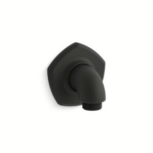 Kohler 27053-BL | Occasion Black OCCASION™ SUPPLY ELBOW WITH CHECK VALVE