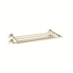 Kohler 14381-AF | Purist Gold PURIST® TOWEL SHELF