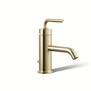 Kohler 14402-4A-AF | Purist Gold PURIST® SINGLE CONTROL LAV FAUCET