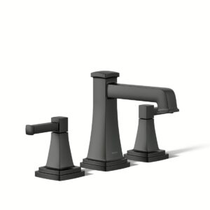Kohler 27399-4-BL | Riff Black RIFF™ WIDESPREAD BATHROOM SINK FCT