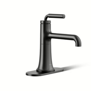 Kohler 27415-4-BL | Tone Black TONE® SINGLE-HANDLE BATHROOM SINK FCT