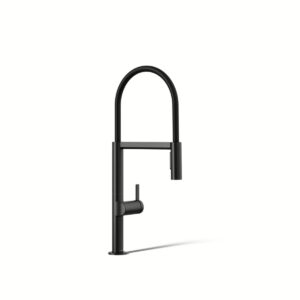 Kohler 28267-BL | Components Black COMPONENTS® SEMI-PRO KITCHEN FAUCET