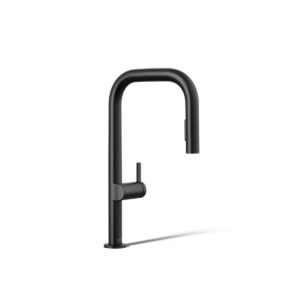 Kohler 28269-BL | Components Black COMPONENTS® SQ SPOUT PULL DOWN FAUCET