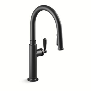 Kohler 28358-BL | Edalyn Black EDALYN™ PULL-DOWN KITCHEN FAUCET