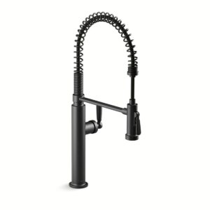 Kohler 28360-BL | Edalyn Black EDALYN™ SEMI-PRO KITCHEN FAUCET