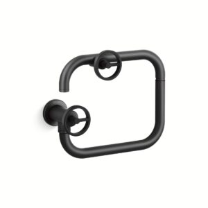 Kohler 28678-9-BL | Billet Black BILLET™ WM POT FILLER - CIRCLE HANDLE