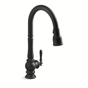 Kohler 29709-BL | Artifacts Black ARTIFACTS® PULL-DOWN W/RESPONSE