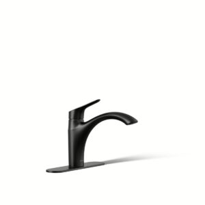 Kohler 30470-BL | Rival Black RIVAL™ SWING SPOUT W/O SIDE SPRAY