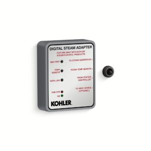 Kohler 32311-BL | DTV + Black DIGITAL STEAM ADAPTER KIT, SINGLE