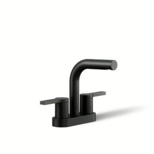 Kohler 33591-4K-BL | Elate Black ELATE™ CENTERSET LAV FAUCET, 1.0 GPM