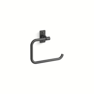 Kohler 35928-BL | Studio Mcgee - Castia Black CASTIA™ TOWEL RING