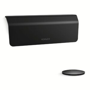 Kohler 36361-BL | Volute Black VOLUTE™ DRAIN/OVERFLOW TRIM