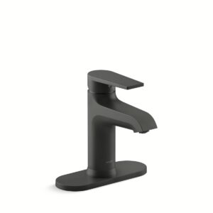 Kohler 37892-4-BL | Hint Black HINT® SC LAV FAUCET, W/ESCUTCHEON
