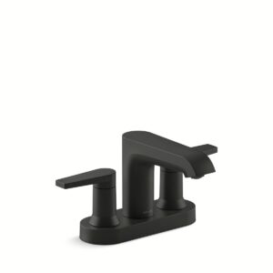 Kohler 37894-4-BL | Hint Black HINT® CENTERSET FAUCET
