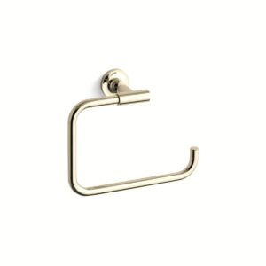 Kohler 14441-AF | Purist Gold PURIST® TOWEL RING