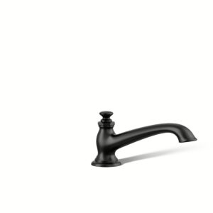 Kohler 72777-BL | Artifacts Black ARTIFACTS® DM BATH SPOUT, FLARE