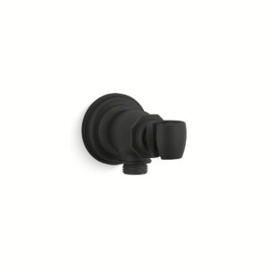 Kohler 72797-BL | Artifacts Black ARTIFACTS® WM SUPPLY ELBOW/HOLDER