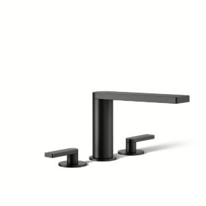 Kohler 73081-4-BL | Composed Black COMPOSED™ DECK-MOUNT BATH FAUCET, LEVER