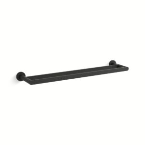 Kohler 73144-BL | Composed Black COMPOSED™ DBL TOWELBAR