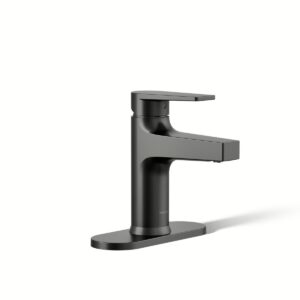 Kohler 74021-4-BL | Taut Black TAUT® SC LAV FAUCET, W/ESCUTCHEON