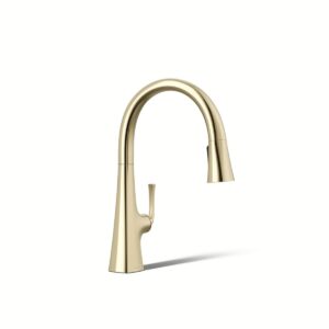 Kohler 22062-AF | Graze Gold GRAZE® PULL-DOWN KITCHEN FAUCET