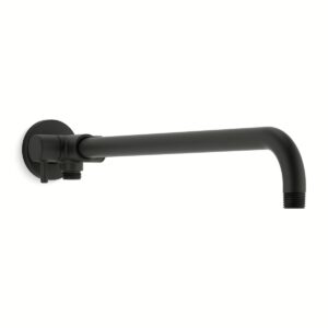 Kohler 76333-BL | Black WALL MOUNT RAINHEAD ARM W/ 2WAY DIVERTER