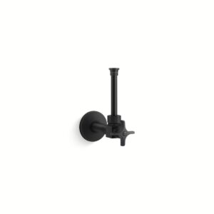 Kohler 7653-BL | Black TOILET SUPPLY 1/2 W/STOP