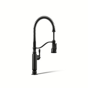 Kohler 77515-BL | Tournant Black TOURNANT® PRO 1H KITCHEN W/ PO SPRAY