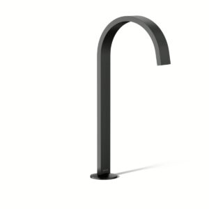 Kohler 77966-BL | Components Black COMPONENTS® LAV WS SPOUT - TALL RIBBON