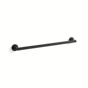 Kohler 78373-BL | Components Black COMPONENTS® 24 TOWEL BAR ASSEMBLY