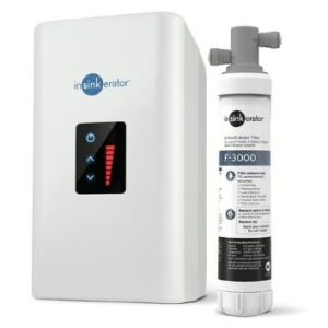 InSinkErator HWT SER 45629-ISE HWT300-F3000S 2/3GAL SS Instant Hot Water Tank Digital 1300W 190-210F W/FLTR SYS LED