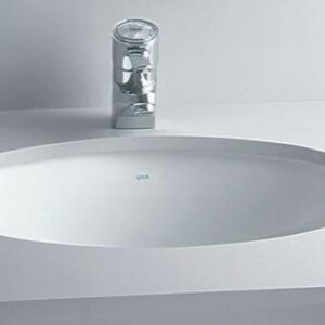 Cheviot 1142-WH Lavatory Sink 23" x 18" Oval Basin Undermount White