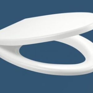 Caroma 326611W Toilet Seat Polypropylene Elongated Detachable W/Soft-Close White