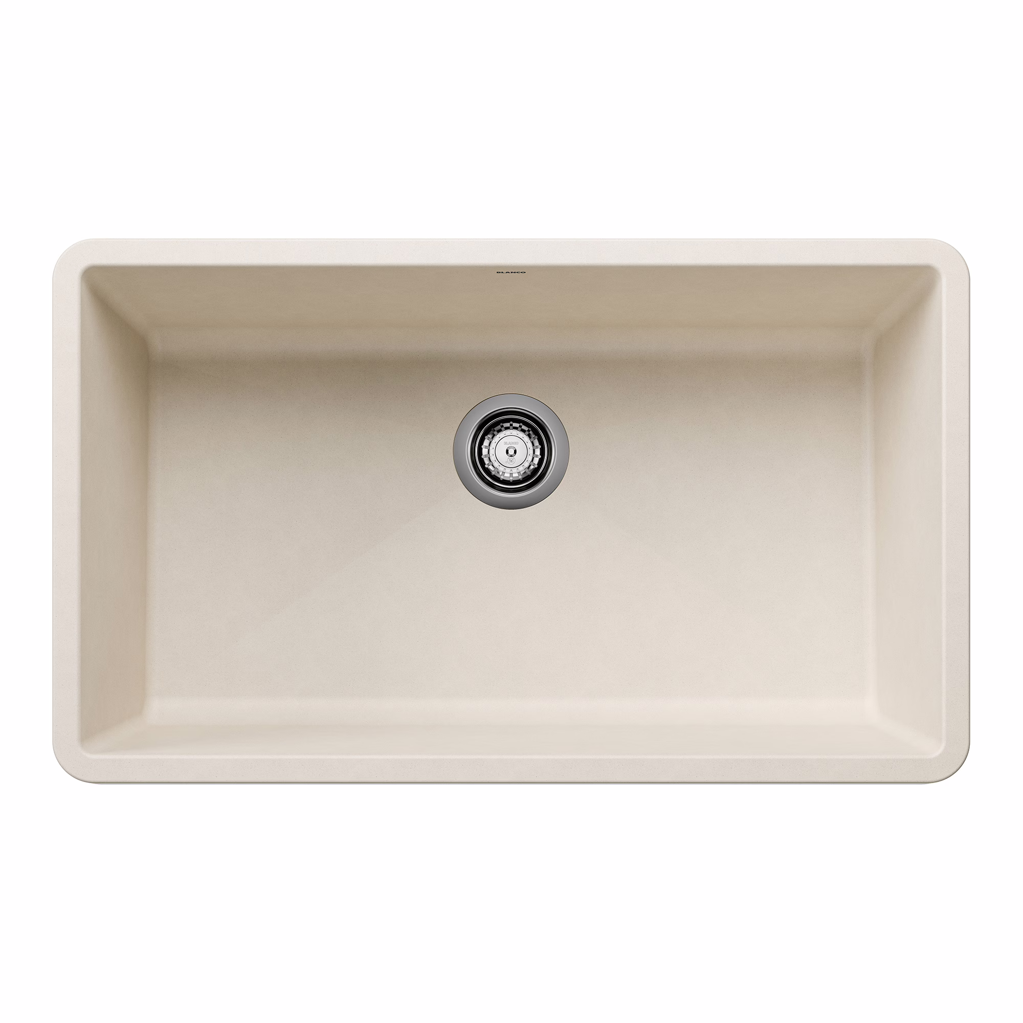 Blanco Precis U 402884 Kitchen Sink 32" x 19" Silgranit 1-Bowl Rectangular Undermount White