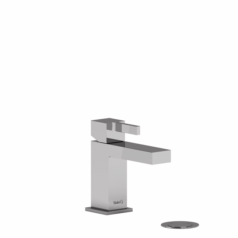 Riobel Mizo MZS01C Lavatory Faucet 3-1/2" Deck-Mount 1H 1.50 GPM W/1-Lever Push Chrome