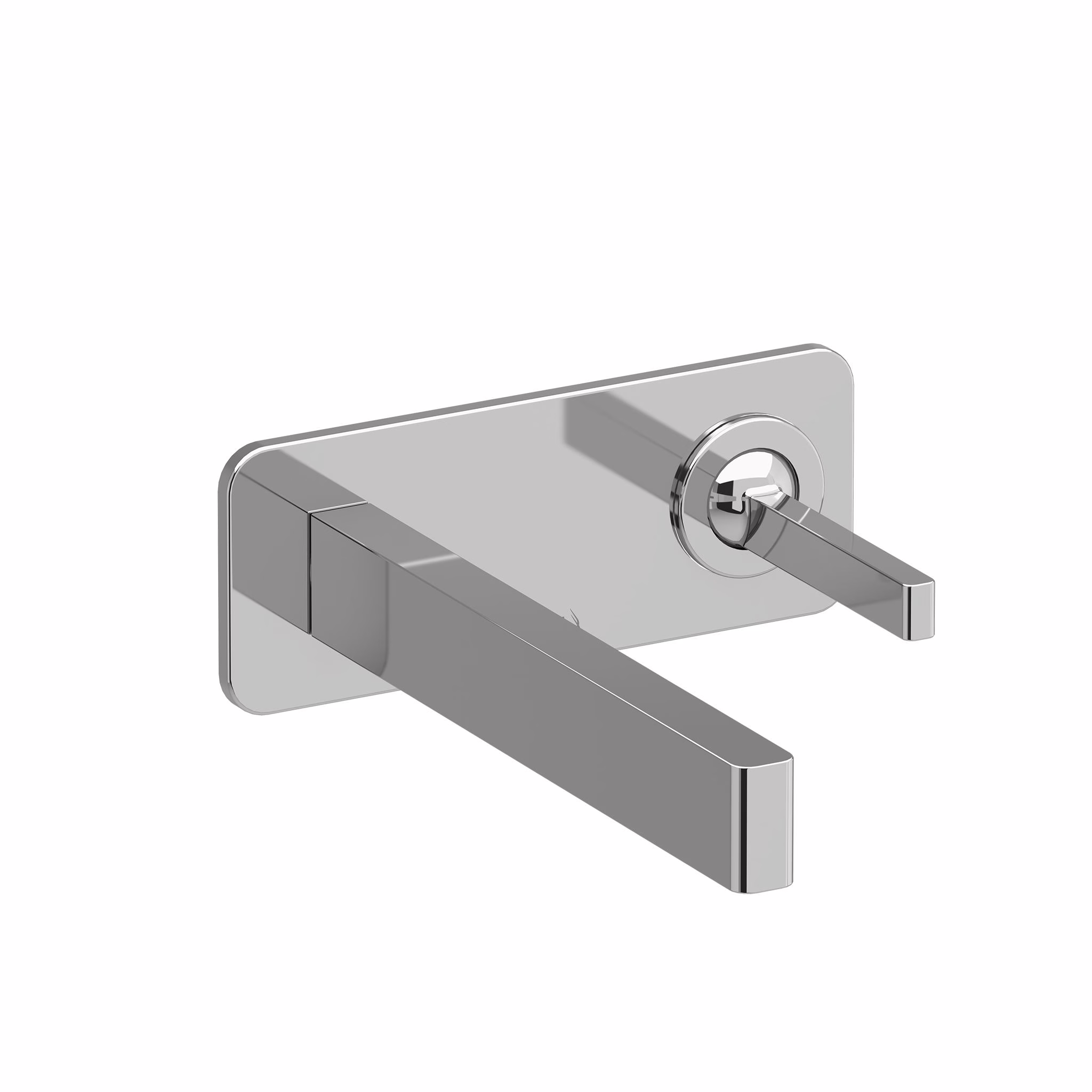 Riobel Paradox PX11C Lavatory Faucet 7-1/2" Wall-Mount 1H 1.00 GPM W/1-Lever L/Drain Chrome