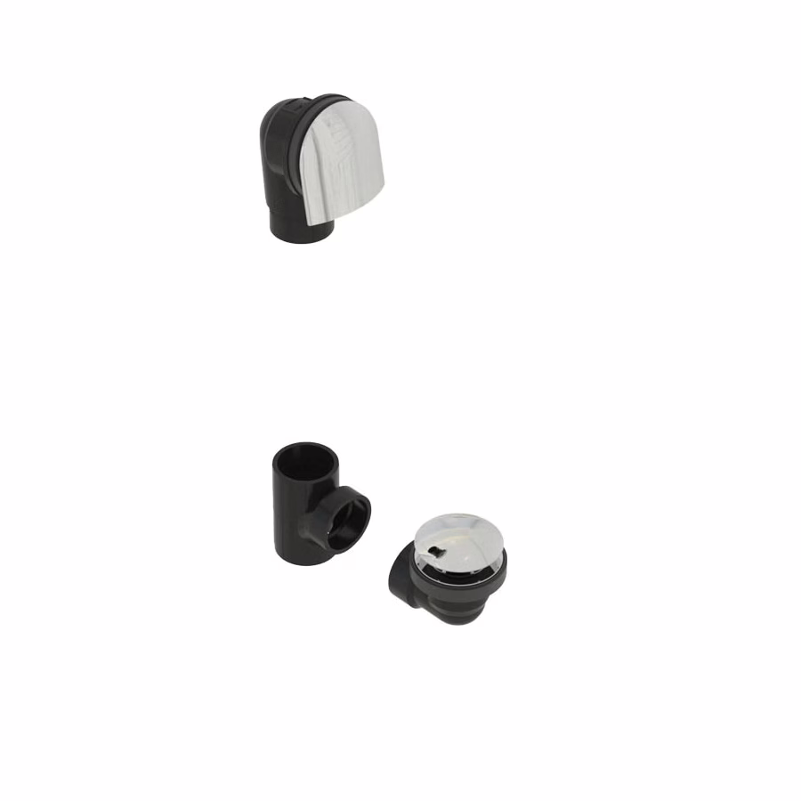 Oakville Stamping Clicker 6040QK-BN Clicker Kit ABS Offset F/Waste & Overflow Nickel