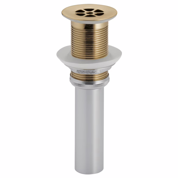 Brizo RP72411GL 2-3/8 Grid Round Strainer F/Lavatory Sink L/Overflow Luxe Gold