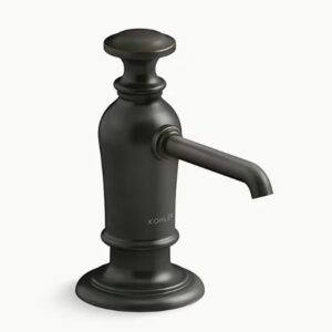 Kohler Artifacts 35759-2BZ 4-7/16x3 16oz Brass Plastic DKMNT/Undercounter Soap & Lotion Dispenser 60 PSI 1.50 GPM ORB