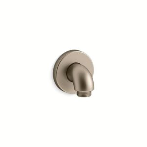 Kohler Purist Stillness 22172-BV Elbow 2-1/2" x 1-15/16" Supply F/Hand Shower W/Check Valve Bronze