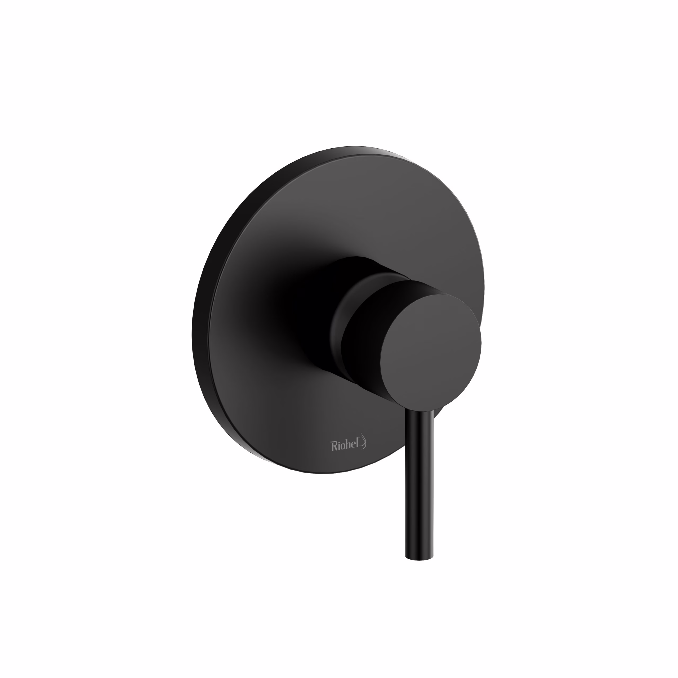 Riobel Pro Conik TCO71BK Shower Trim Pressure Balance W/1-Lever Black