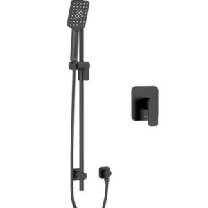 Riobel Equinox EQ54BK-SPEX Shower Set Pressure Balance W/1-Lever Rail Black