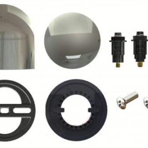 Oakville Stamping URTKCLQ-CP Drain Kit Universal Clam Retro-Fit Chrome