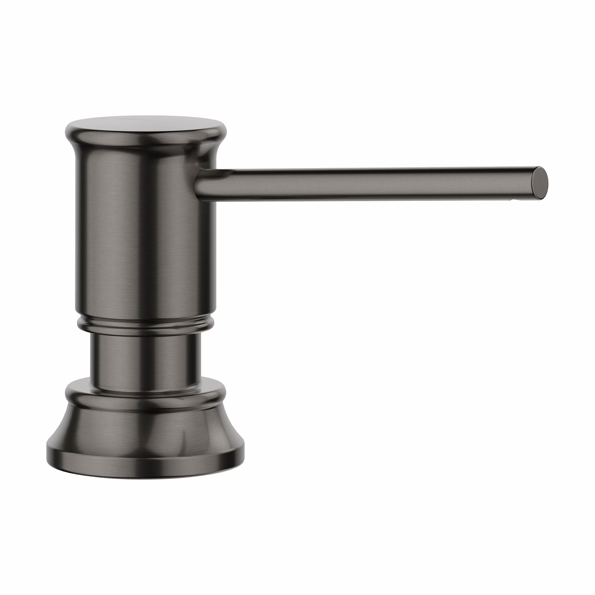 Empressa Soap Dispenser - Satin Dark Steel